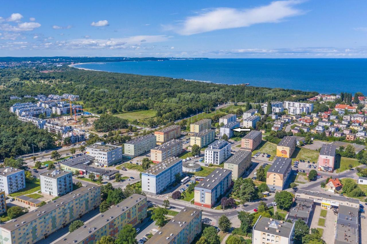 Apartament Blue Brzezno Prostywynajem Gdansk Brzezno Apartman Kültér fotó