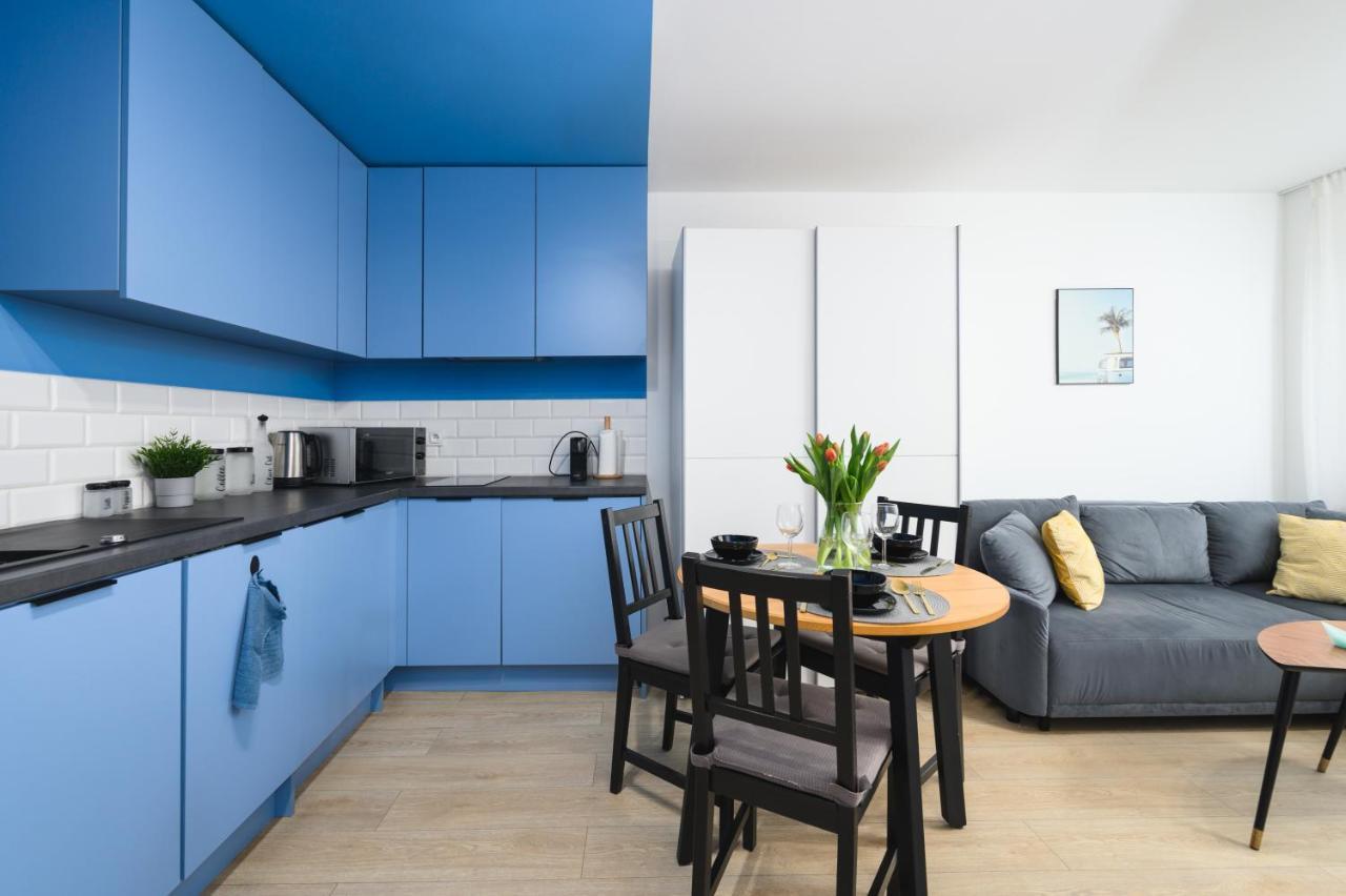 Apartament Blue Brzezno Prostywynajem Gdansk Brzezno Apartman Kültér fotó