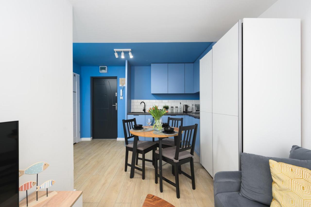 Apartament Blue Brzezno Prostywynajem Gdansk Brzezno Apartman Kültér fotó